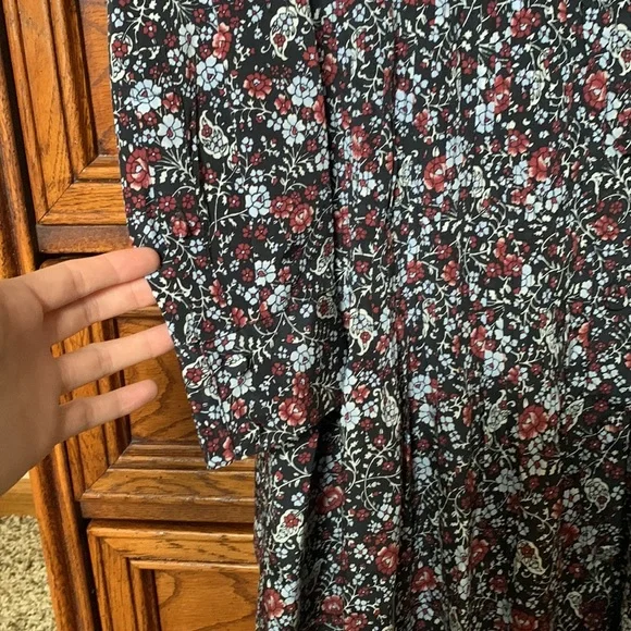 Veronica Beard Rory Floral Silk Dress